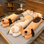 Papa Dog Long Cat Cute Plush Toy Men and Women Models Sleeping Big Stuffed Animal