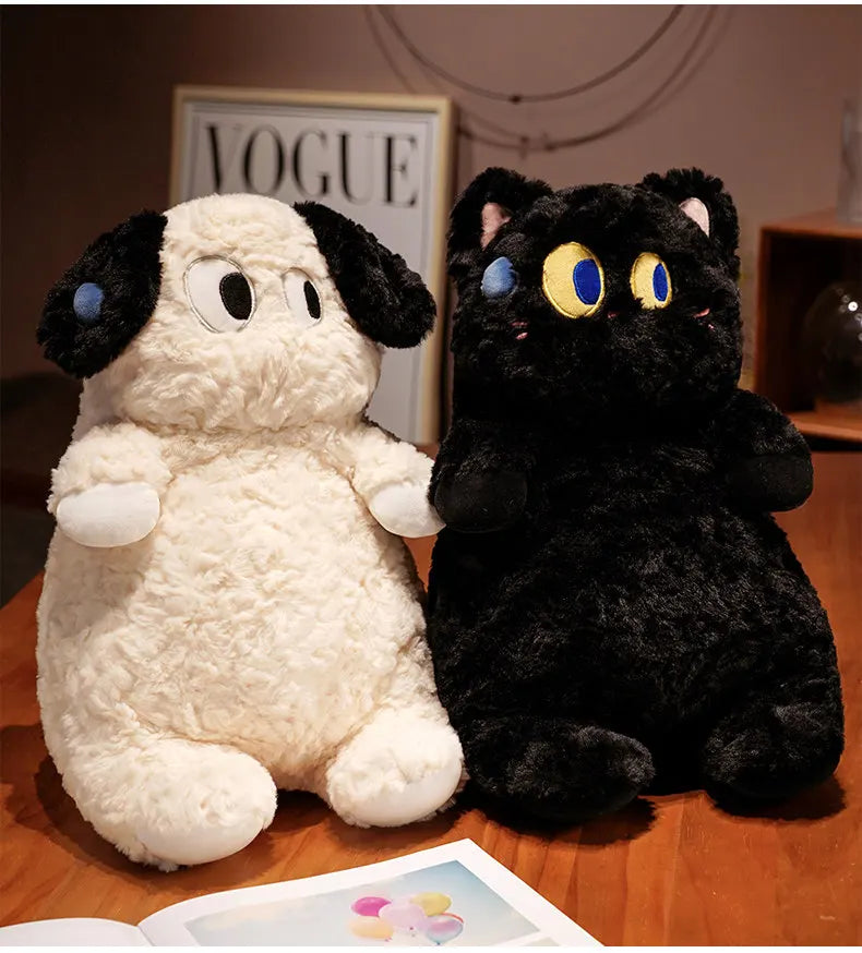 Cute Shiba Inu, Cat & Rabbit Plush Toys – Soft Cartoon Animal Pillow for Kids and Sofa Decor