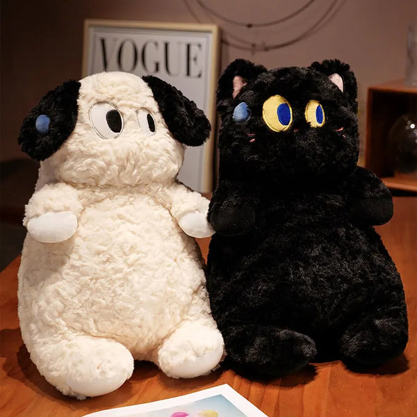 Cute Shiba Inu, Cat & Rabbit Plush Toys – Soft Cartoon Animal Pillow for Kids and Sofa Decor