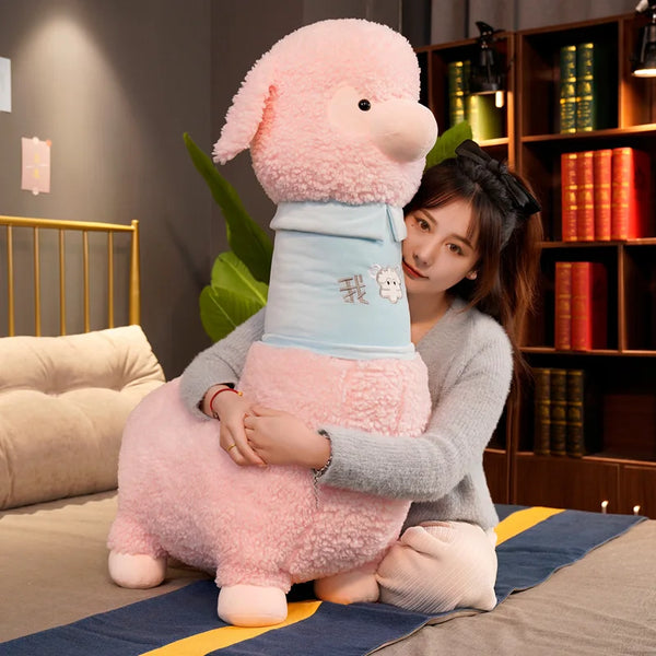 50/70/100cm Alpaca Pillow Plush Toy Stuffed Plush Sheep Llama Doll Animal Toys for Kids Soft Cushion Home Baby Birthday Gift