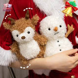 New Cartoon Christmas Series Plush Doll: Holiday Cheer for Your Home Kawaii Snuggle