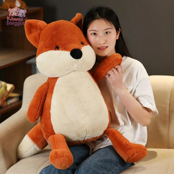 Charming Fluffy Fox Plush Toy