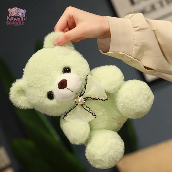 Kawaii Teddy Bear Plush Toys – Your Perfect Snuggle Buddy green 20cm Kawaii Snuggle