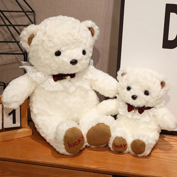 Kawaii Pure White Teddy Bear – The Bear Hug Every Girl Dreams Of