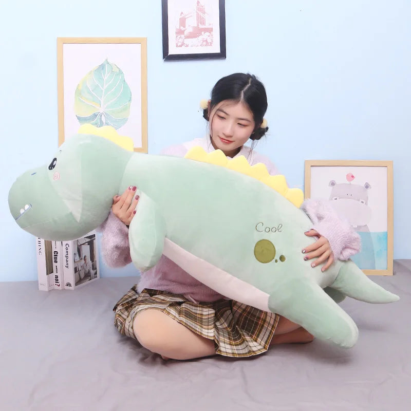 cute large mollusk plush toy doll unicorn dinosaur duck cow shiba inu animal pillow