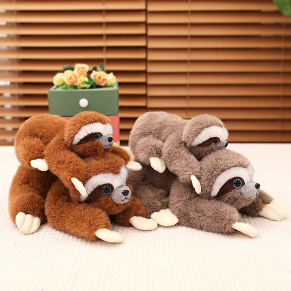Lovely Plush Sloth Plush Toys Stuffed Soft Animal Sloth Dolls Kawaii Toy