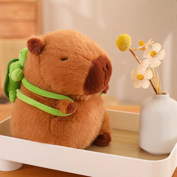 Capybara Plush Simulation Capibara Anime Fluffty Internet Celebrity