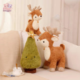 Simulation Christmas Tree Plush Toy Cute Plush Pillow Kawaii Snuggle