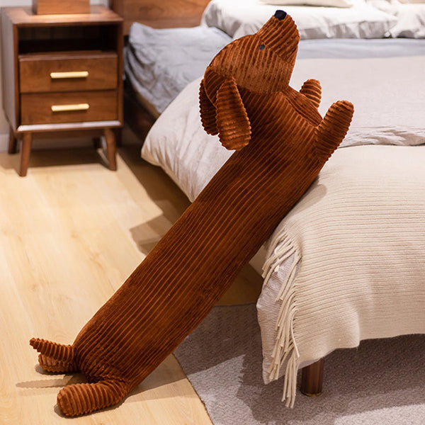 Dachshund Dog Plush Hug Pillow Stuffed Cartoon Animal Dachshund Doll Pillow