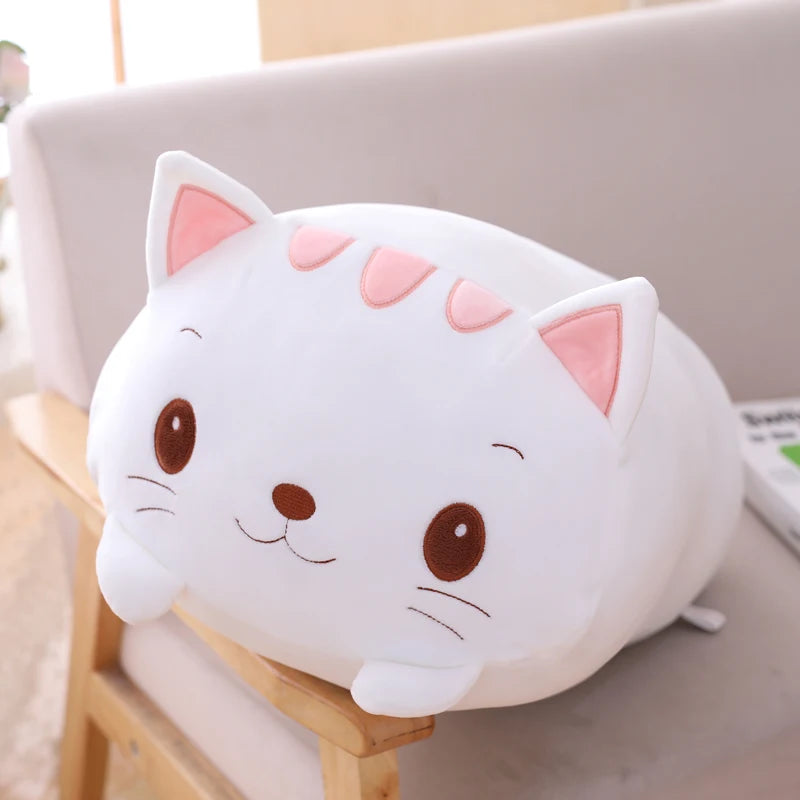 9 Styles Squishy Animal Cats Hamster Elephant Plush Toy Pillow Soft Cartoon Panda Piggy Bear Dinosaur Stuffed Doll Kawaii Gift