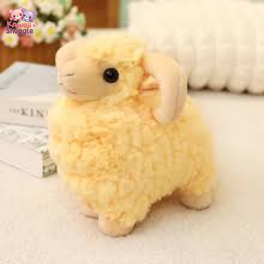 Cute Lamb Plush Toy Dolls – The Softest Companion for Cozy Moments Kawaii Snuggle