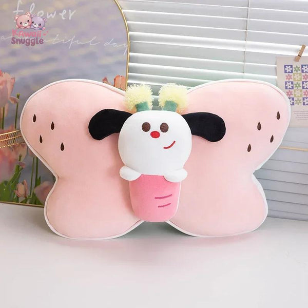 Butterfly Doggo: Adorable Dog Butterfly Plush!