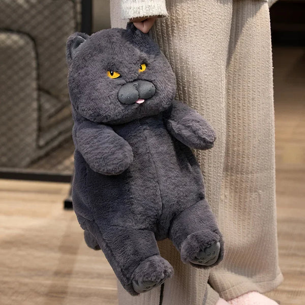 Fat Cat Plush Stuffed Animal Toy – A Chunky Bundle of Love