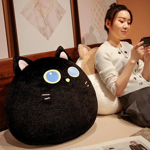 Cartoon Cat Plush Toy Shiba Inu Dog Stuffed Animal Sofa Cushion