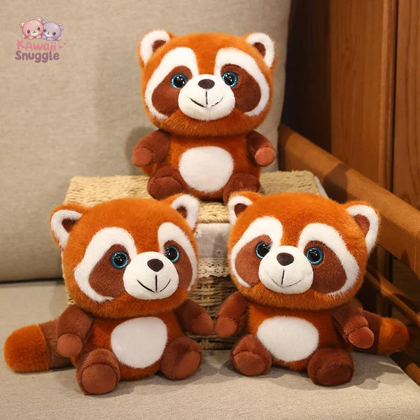 Kawaii Red Panda Stuffed Animals Raccoon Plush Toy