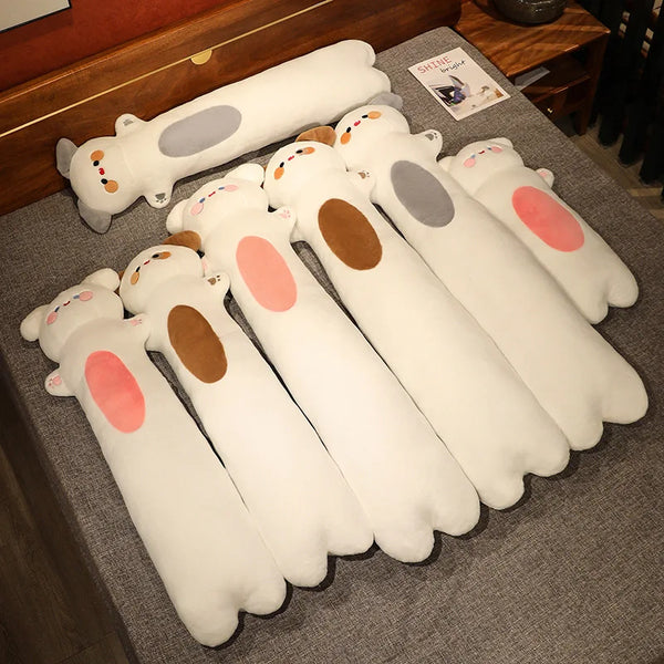 Kawaii Puppy Dog Doll Plush Toy Long Soft Fluffy Doggy Cartoon Animal Toy
