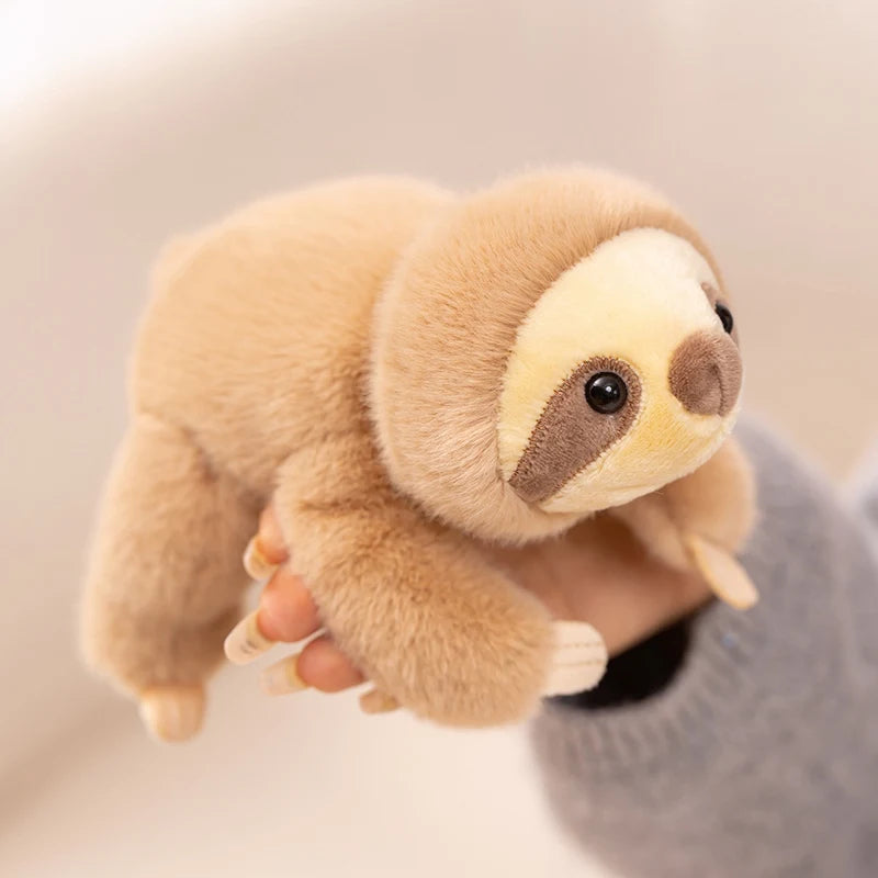 Kawaii Plush Dolls Raccoon Bear Fox Sloth Husky Pig Panda