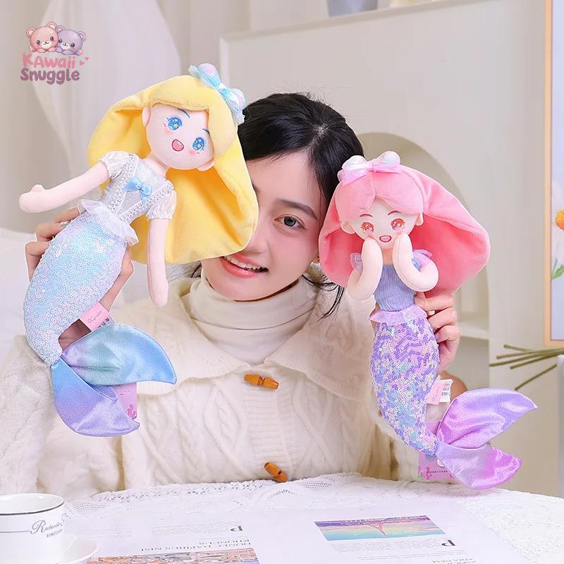 Shine Mermaid Plush Doll Toy – A Magical Friend from the Ocean