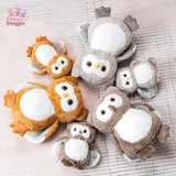 Soft Plush Cartoon Owl Toy – Stuffed Doll Kawaii Snuggle