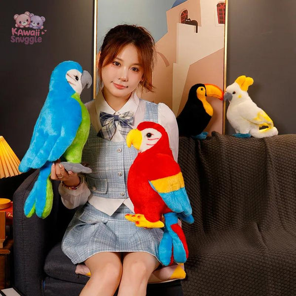Macaw Parrot Plush – A Colorful Companion
