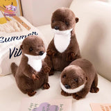 Plush Otter Toys Soft Stuffed Animal – Your Adorable River Buddy Kawaii Snuggle