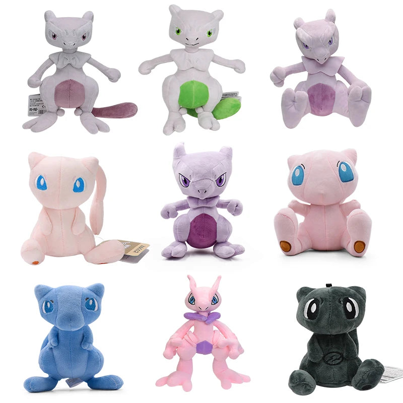 Mew Mewtwo Plush Toy – Legendary Powers in the Softest Form