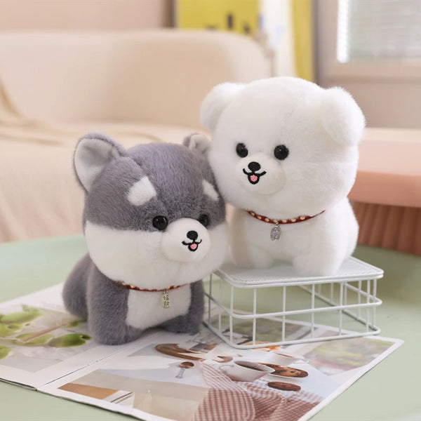 Cute Fluffy Shiba Dog Plush Toy – The Perfect Cuddly Companion