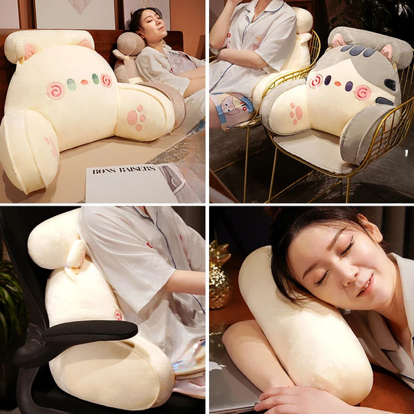 Cartoon Bedside Cushion Sofa Backrest – The Cozy Support You Need for Ultimate Comfort