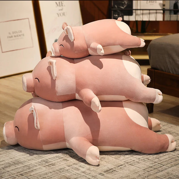 Squishy Simulation Pig Plush Pillow– Soft Stuffed Piggy Toy | Kawaii Snuggle