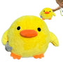 Plush Duck Pillow Soft Duck Stuffed Animal Huggable Good Resilience Duck Plush