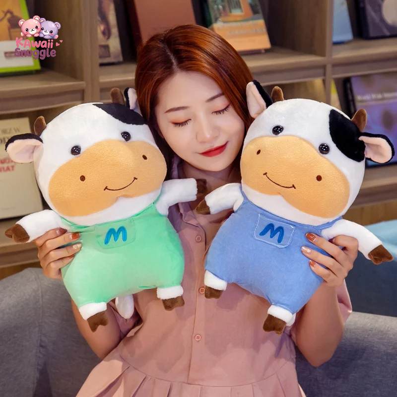 Kawaii Mini Cow Plush Animals Doll Toys Kawaii Snuggle