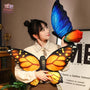 Lifelike Butterfly Plush Pillow – A Whimsical Touch of Nature!