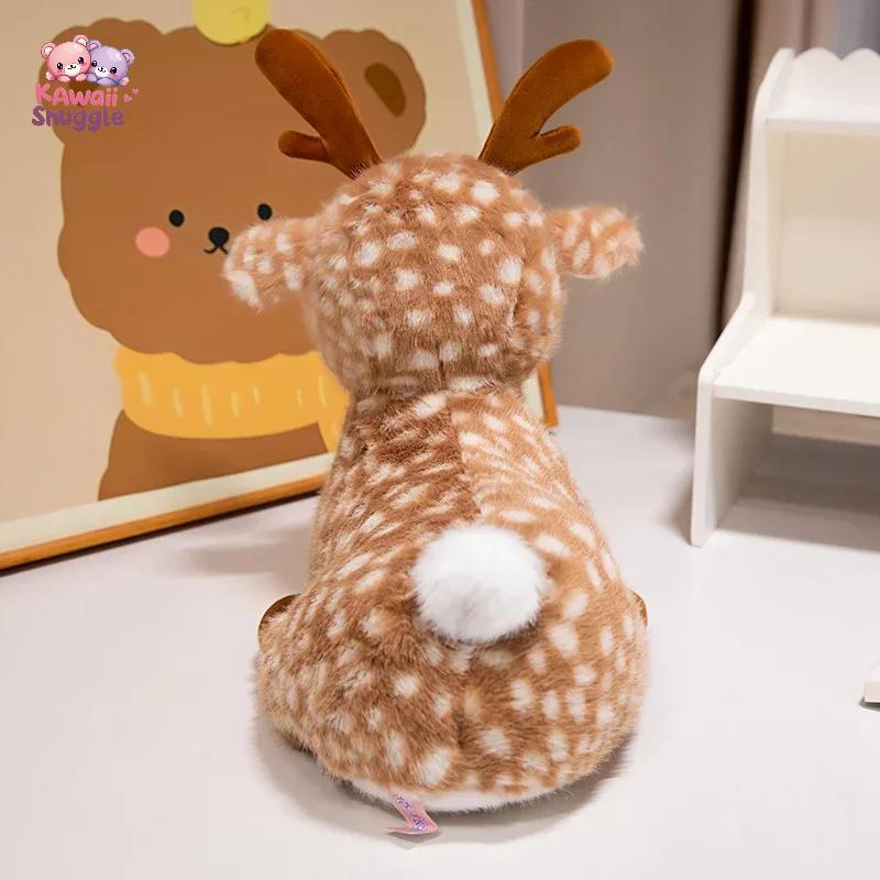 Sika Reindeer Plush Toy – Your Cozy Winter Companion! Kawaii Snuggle