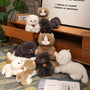 Stuffed Lifelike Cats Plush Toy Simulation American Shorthair Cute Cat Doll Pet