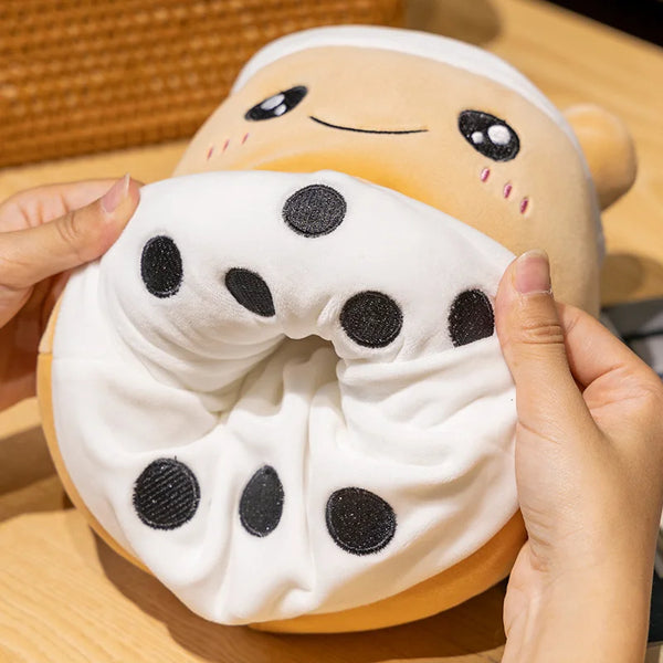 Milk Tea Cup Plush Toy – A Cuddle With Your Favorite Sip