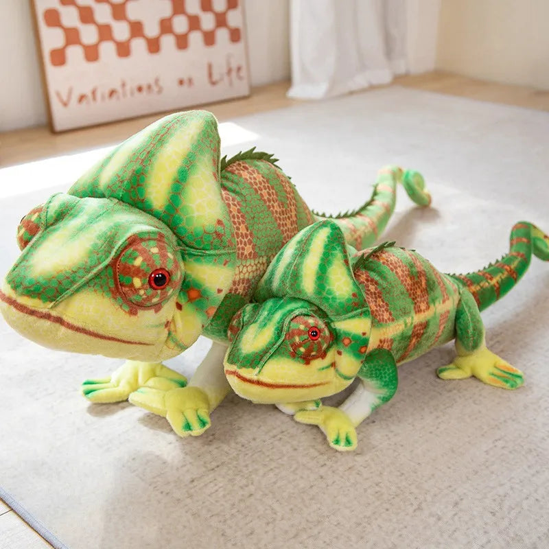 Simulated Mane Lizard Plush Toy – Wild Imagination in a Soft Cuddle