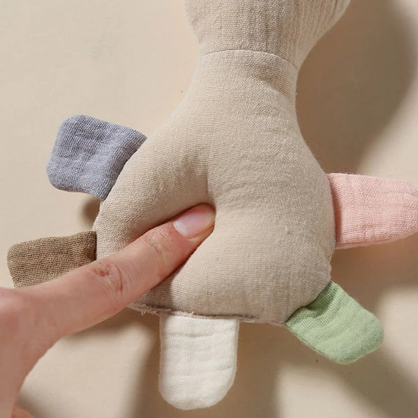 New Stuffed Bunny Doll Baby Rattle – A Gentle Friend for Every Coo and Giggle