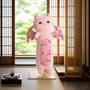 New Pink Sakura Cat Plush Toy – Flying Wings Bat Stuffed Doll