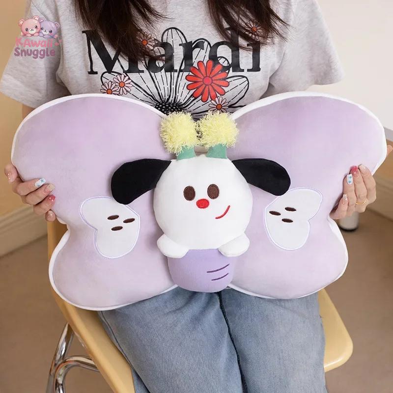 Butterfly Doggo: Adorable Dog Butterfly Plush!