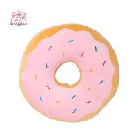 Candy Colors Donut Plush Pillow: A Sweet Seat for Your Kids