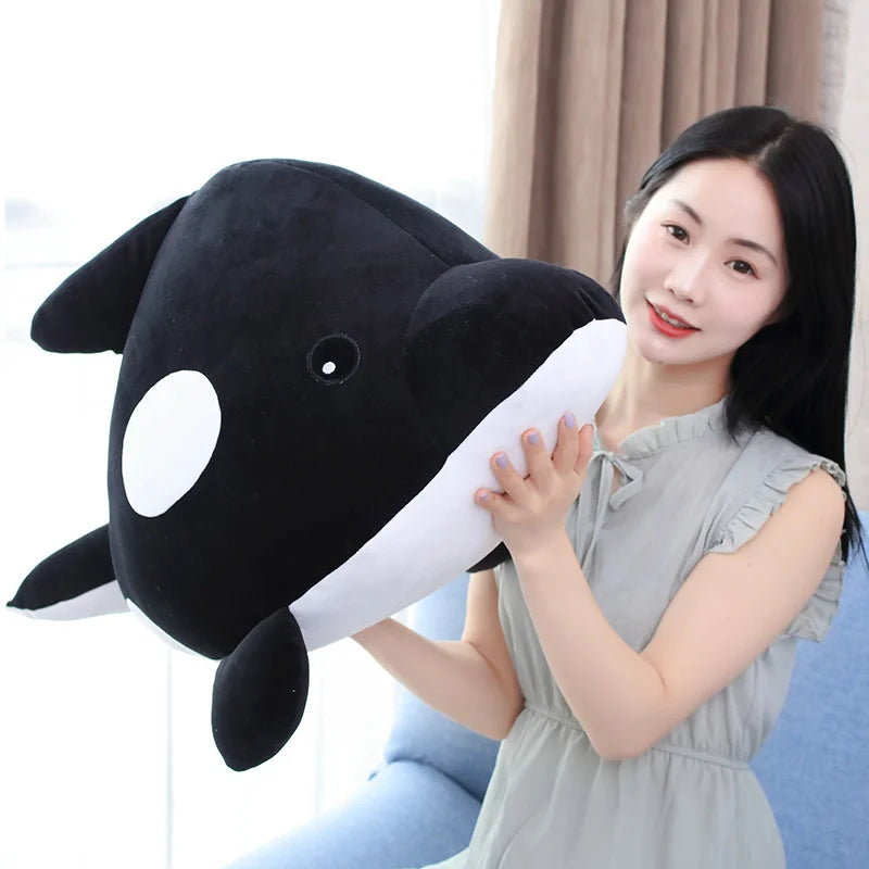 Giant Funny Whale Shark Plush Toy Cuddly Pillow & Gift for Kids and Adults