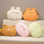 Kawaii Animal Plush Toys – Soft Teddy Bear, Rabbit, Frog, Tiger & Pig Cartoon 