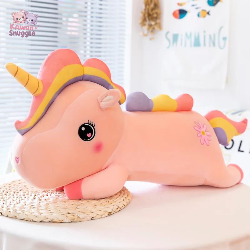 Giant Rainbow Unicorn Plush – A Dreamy, Magical Cuddle!