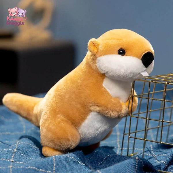 Cute Cartoon Otter Plush – A Tiny Bundle of Joy!
