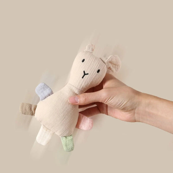 New Stuffed Bunny Doll Baby Rattle – A Gentle Friend for Every Coo and Giggle