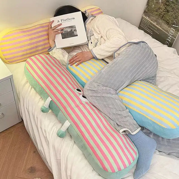Cartoon Long Body Pillow for Side Sleeping