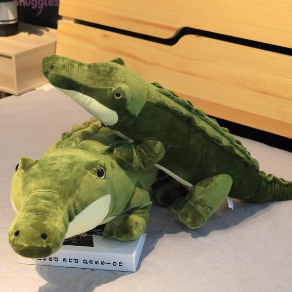 Simulation Large Soft Crocodile Plush Toy – Giant Alligator Pillow