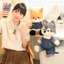 Kawaii Running Fox Plush – A Playful and Huggable Friend! Kawaii Snuggle