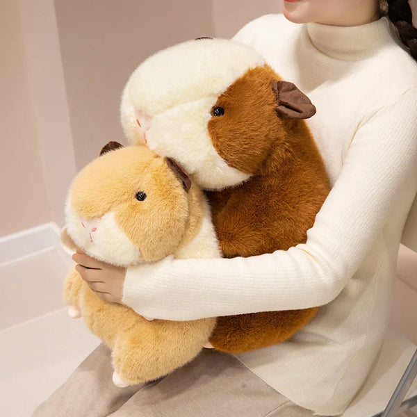 25/30/40CM Cute Real life Guinea Pig Plush Toy Doll Kawaii Piggy Stuffed Toys Simulation Animal Pillow Lovely Xmas Gift