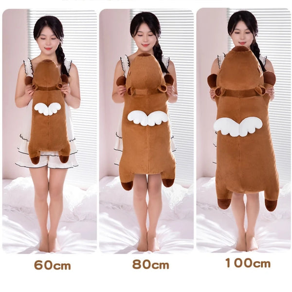 Giant Capybara Plush Doll Floor Mat – Cozy Animal Carpet